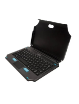 Gamber-Johnson2-in-1 Attachable Keyboard for the Samsung Galaxy Tab Active Pro/Tab Active4 Pro Tablet