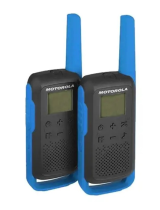 MotorolaTalkie Walkie Twin Pack T62 Bleu