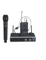 Ibiza SoundDR20UHF-HB/HH UHF Microphone System