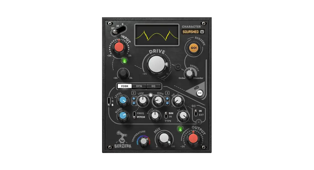 Berzerk Creative Distortion Plugin