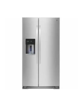 Kenmore21 cu. ft. Counter-Depth Side-by-Side Refrigerator - Stainless Steel