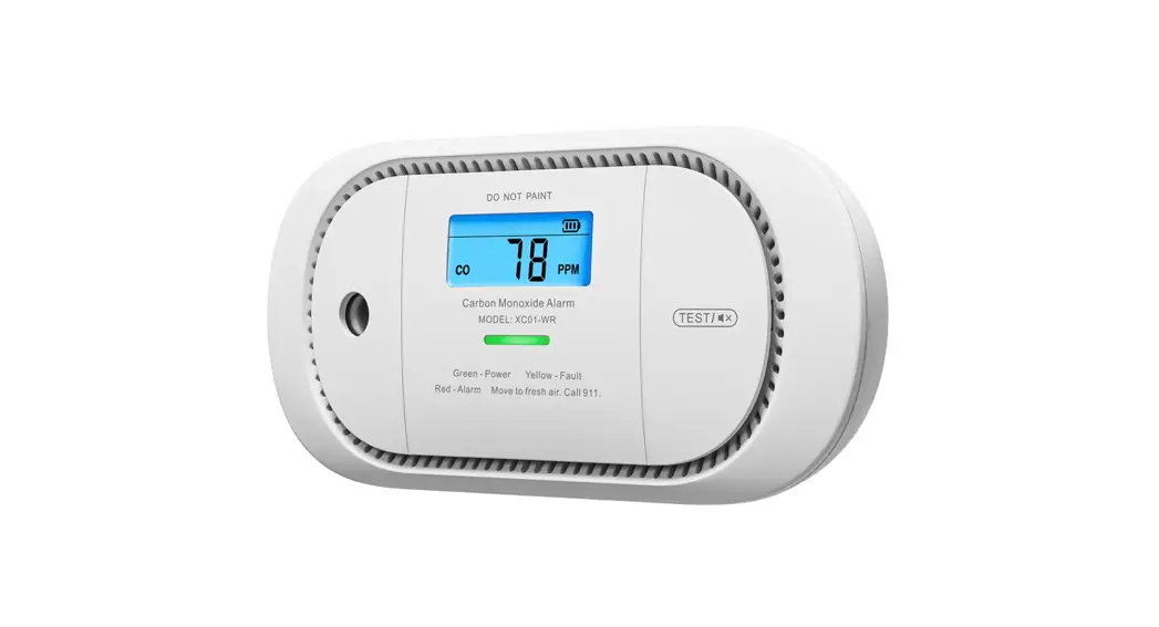 X-SENSE XC01-WR Wireless Interlinked Carbon Monoxide Alarm