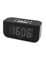 Soundmaster FUR4005 Radio Alarm Clock FM Black Manual do usuário