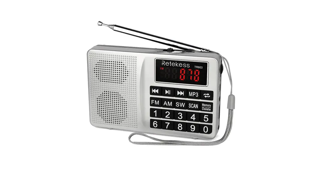TR603 FM/AM/SW Multiband Radio MP3 Speaker