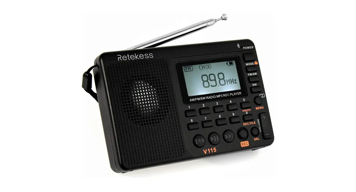 V111 Portable Digital Shortwave Radio