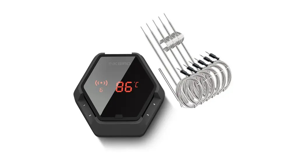 Inkbird WiFi Grill Meat Thermometer IBBQ-4T