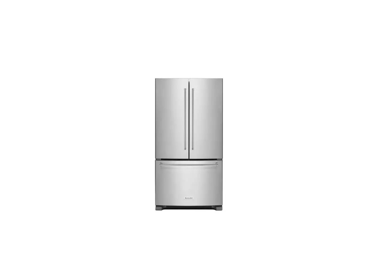 22 Cu. Ft. 33-Inch Width Standard Depth French Door Refrigerator with Interior Dispense
