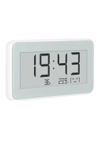 XiaomiTemperature and Humidity Monitor Clock