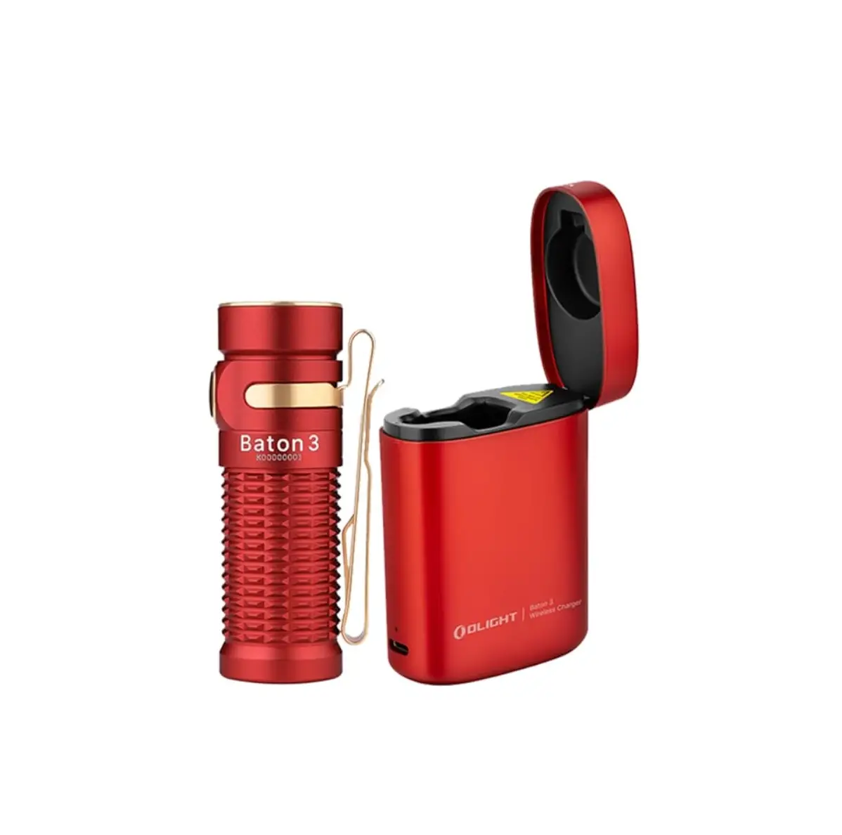 Baton 3 Premium Edition Red 1200 Lumens Flashlight