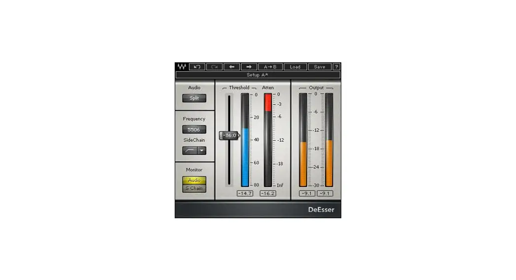 De-Esser Versatile Audio Plug-In