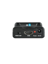 Hama 121775 AV Converter, Scart to HDMI Návod na obsluhu
