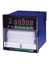 ShinkoHR-706 Channel 6 Point Temperature and Electrical Recorder