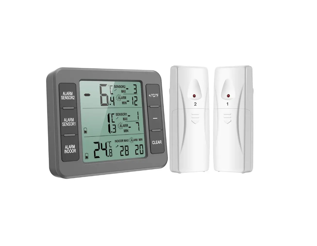 Dual Zone Wireless Thermometer