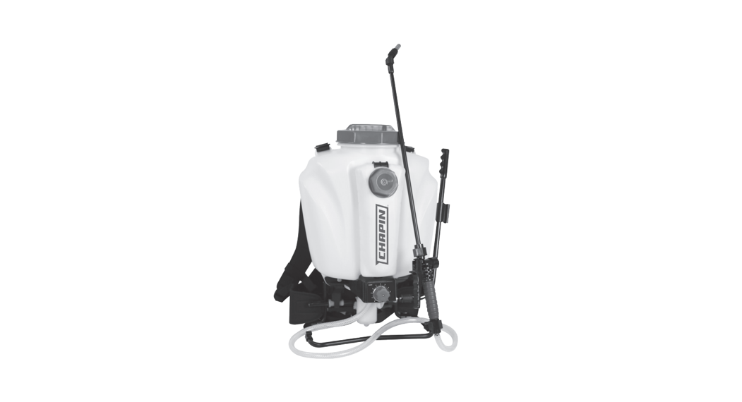 63950• 4G/ 15L Mixes On Exi Backpack Sprayer