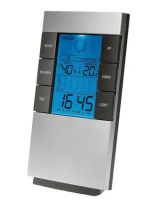 Livoo SL207 Weather Multi Function LCD Clock User manual