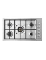 Fisher and PaykelCG365DNGRX2-N Gas on Steel Cooktop