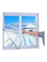 WestfaliaKlimafolie für Fenster, verschiedene Abmessungen