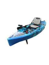 BAY SPORTSPedal Pro 3.4 m Flap Drive Fishing Kayak