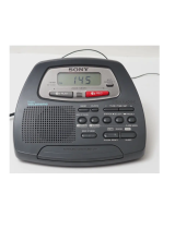 SonyICF-C723 - Ic Memory Clock Radio