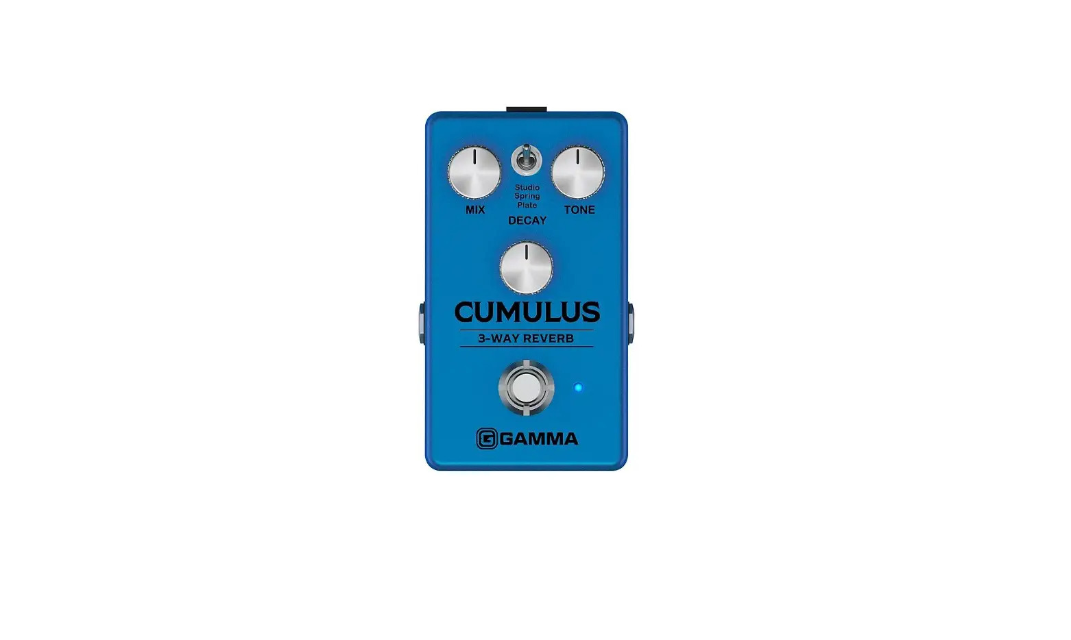 Cumulus 3-Way Reverb Effects Pedal