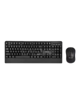 DeLUXK6700G 2.4G Wireless Keyboard and Mouse Combo