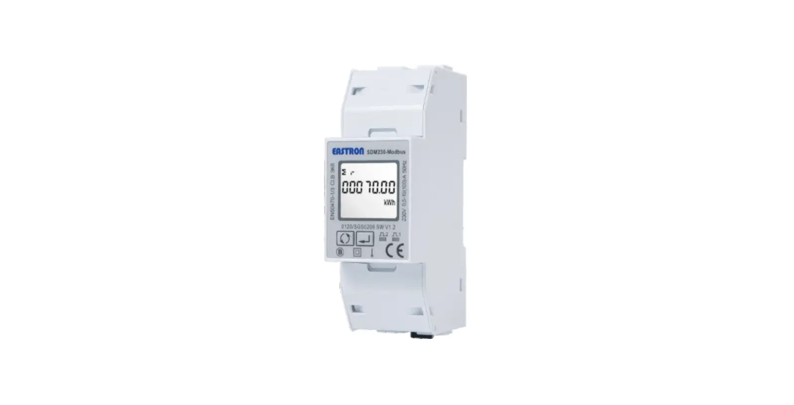 Optonica LED SDM230 Series Single Phase Two Wires Multifunction Din Rail Meter