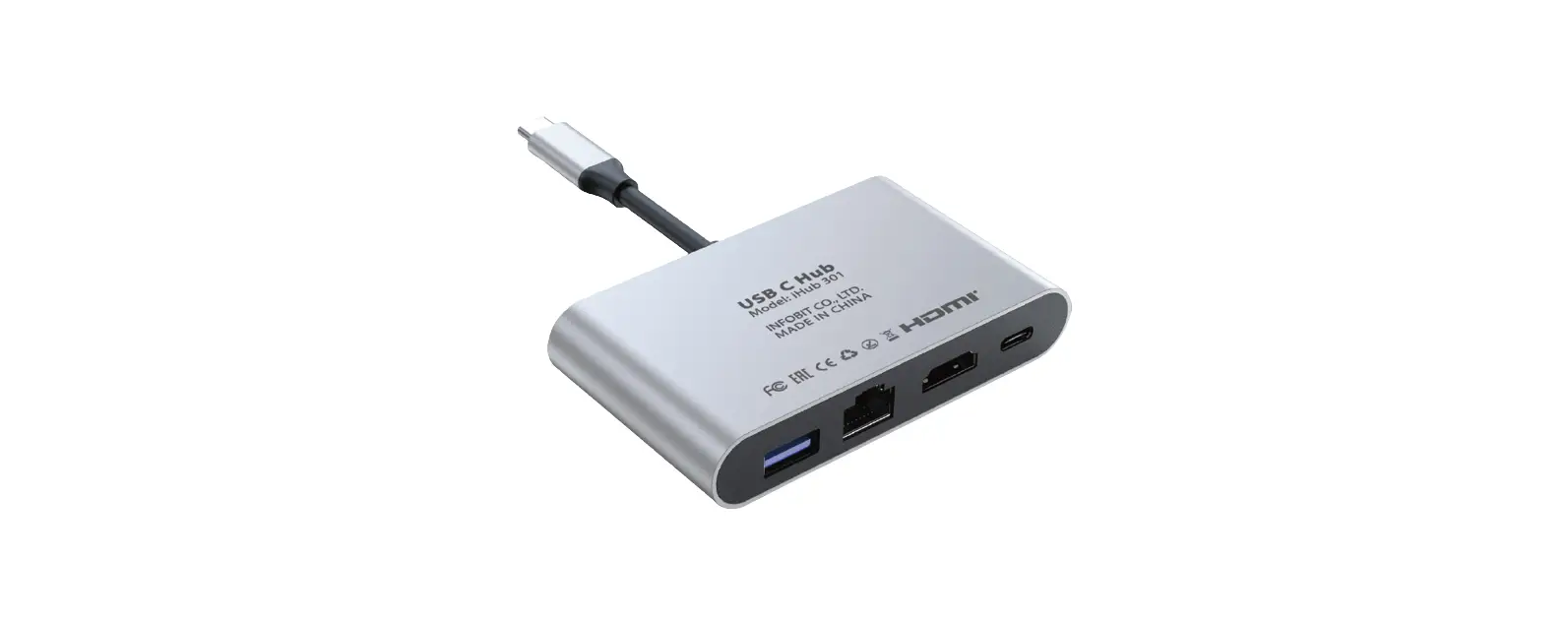 iHub 301 USB-C Multiport Adapter