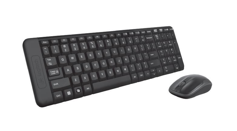 MK220 Compact Wireless Keyboard Mouse Combo