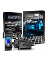 OPT7Aura PRO Car Interior Lighting Kit Bluetooth