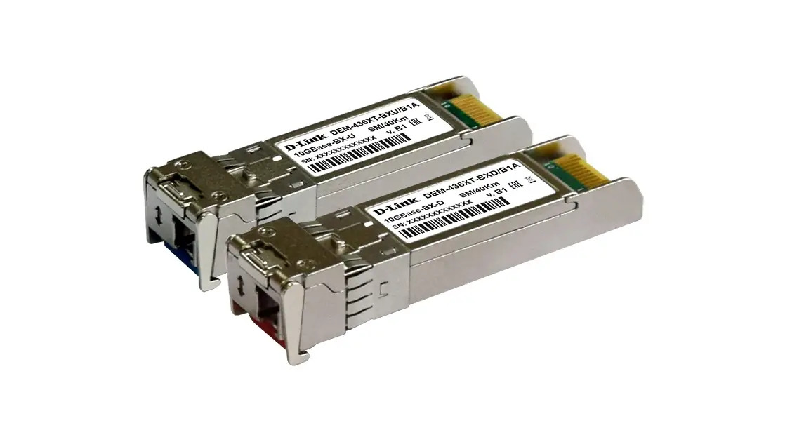 D-Link DEM-436XT-BXU 10GBase-ER Single-Mode WDM SFP+ Transceiver