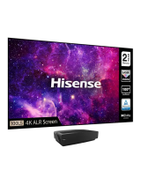 HisenseES-L215110 Laser TV Screen