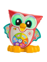Fisher-PriceHFT73 Linkimals Light Up and Learn Owl Toddler Toy