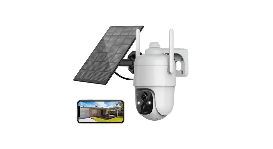 CQ1S Wireless Solar Security Camera