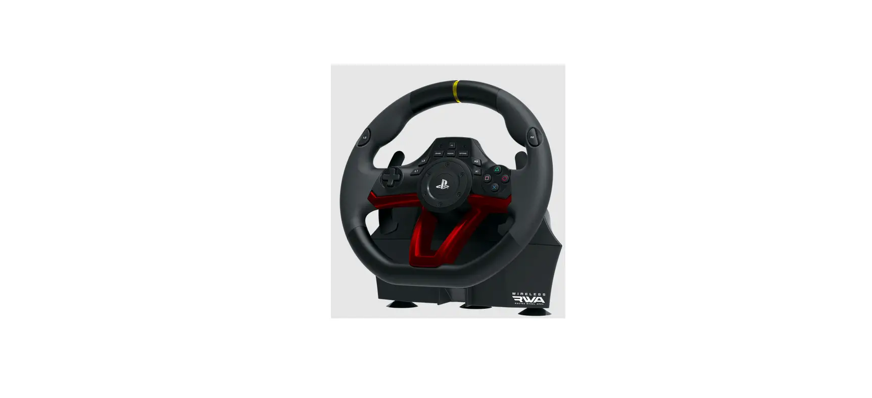 Racing Wheel APEX Black Red Bluetooth-USB Steering wheel + Pedals