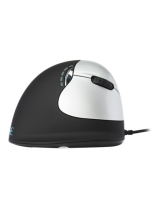 R-GoHE Ergonomic Break L Right-Handed USB Wired Mouse