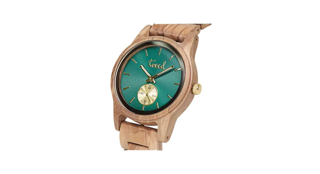 Fern Olive and Gold Watch