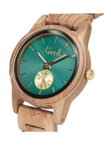 treed Fern Olive and Gold Watch User manual