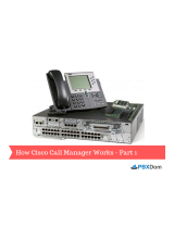 Cisco Unified Communications Manager (CallManager) User guide