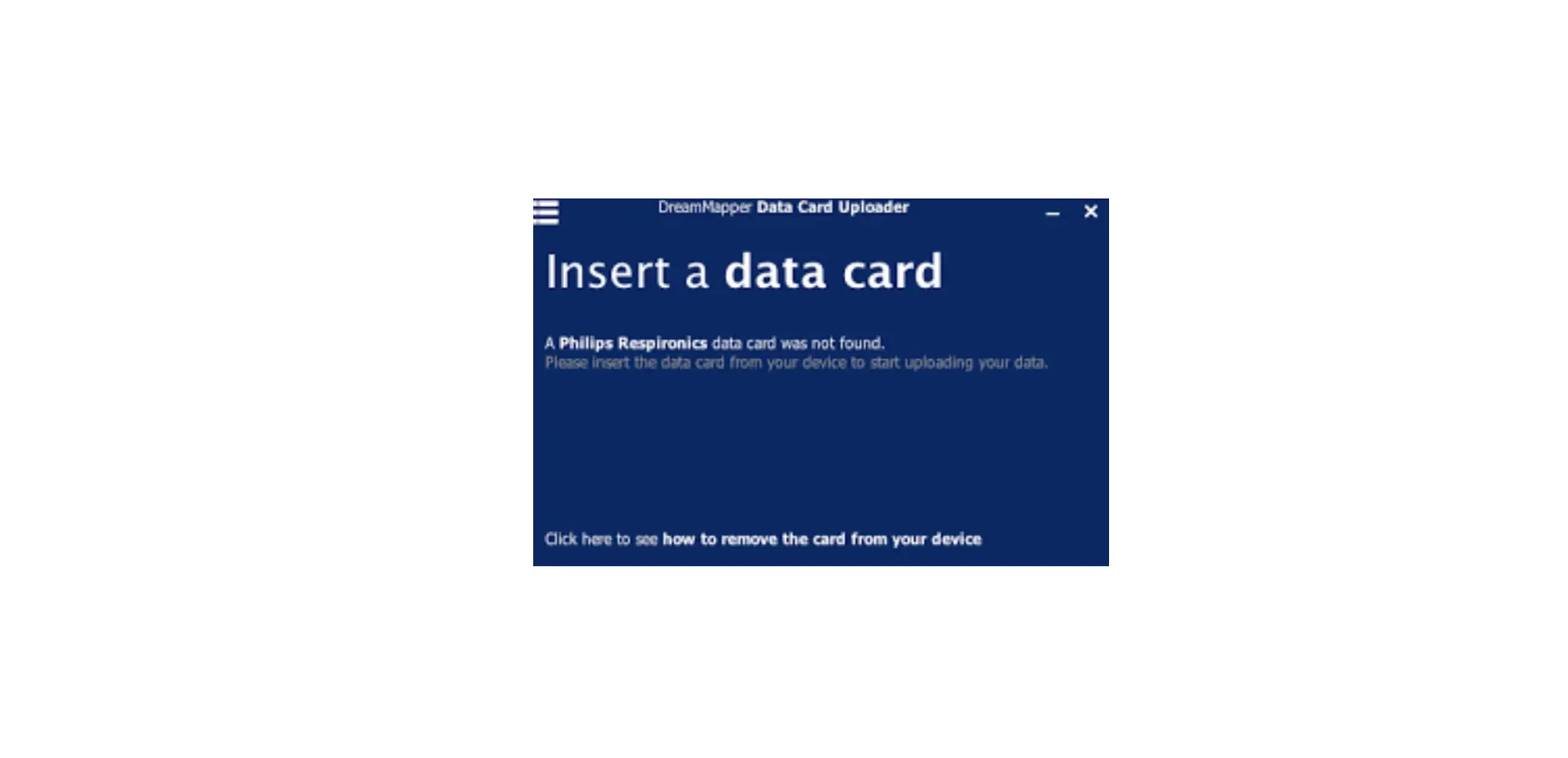 Dreammapper Data Card Uploader