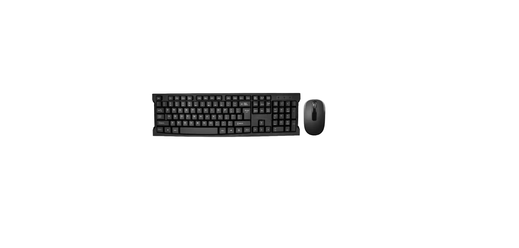 Wireless Keyboard and Mouse Combo