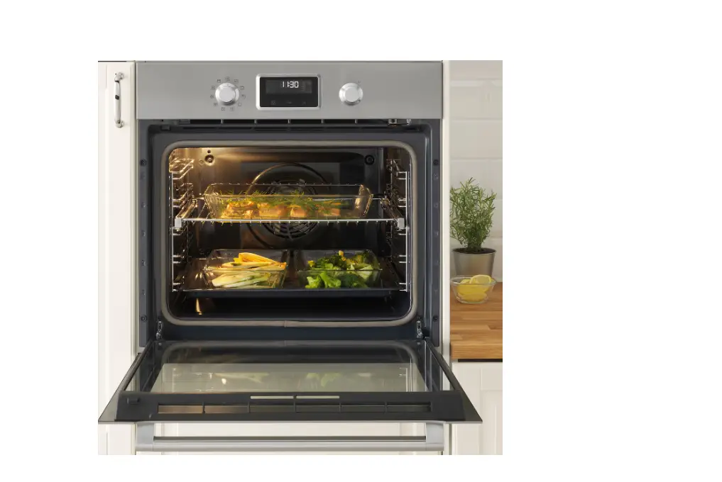 Smaksak-Convection-Oven-With-Pyrolytic-Cleaning-Stainless Steel