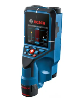 Bosch 2373029 D-Tect 200 C Wall Scanner Manual de usuario