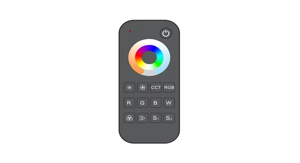 RT5/RT10 Touch Wheel RF Remote Controller