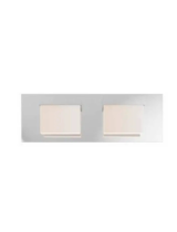 ArtikaVAN3-FC-CR Vanity LED Light fixture – Frosted Cube 3