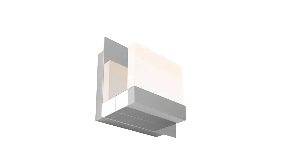 VAN1-FC-CR Vanity LED Light fixture – Frosted Cube 1