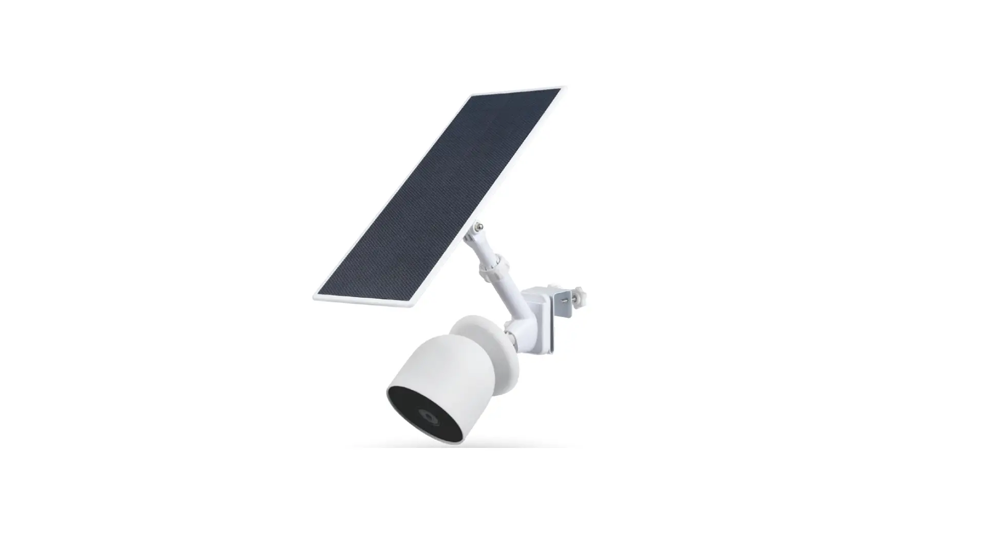 2-in-1 Gutter Mount for Google Nest Cam and Compatible Solar Panel Camera