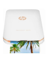 HP Sprocket 3×4 Instant Photo Printer User manual