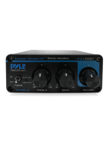 PyleDesktop Wireless Bt Audio Amplifier