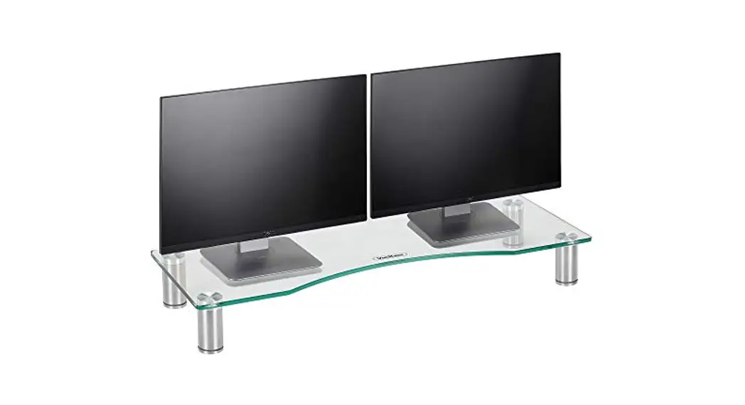 Small Glass Monitor Stand