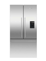 Fisher & PaykelRF201ADUSX5 N Freestanding French Door Refrigerator Freezer